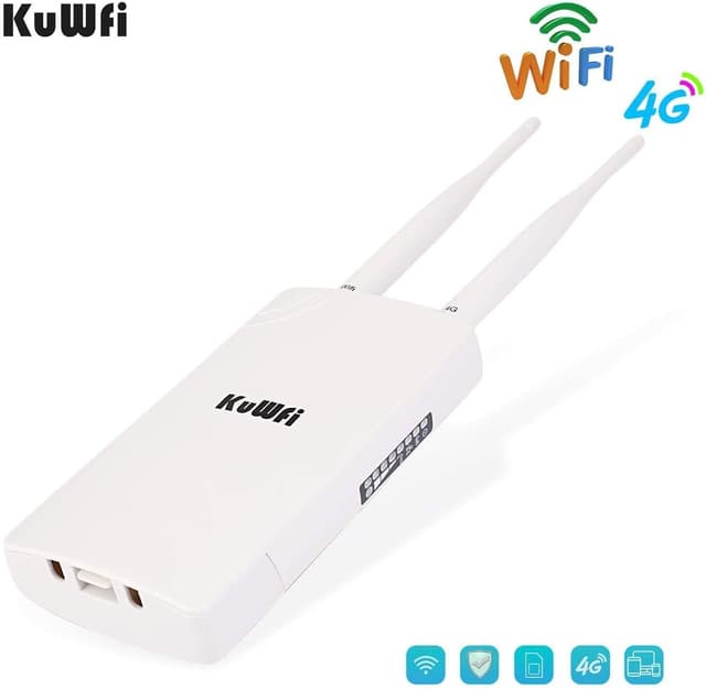 Thumbnail 6 de KuWFi CPF905 Router 4G LTE CAT4 150Mbps esterno con slot SIM e antenne duali