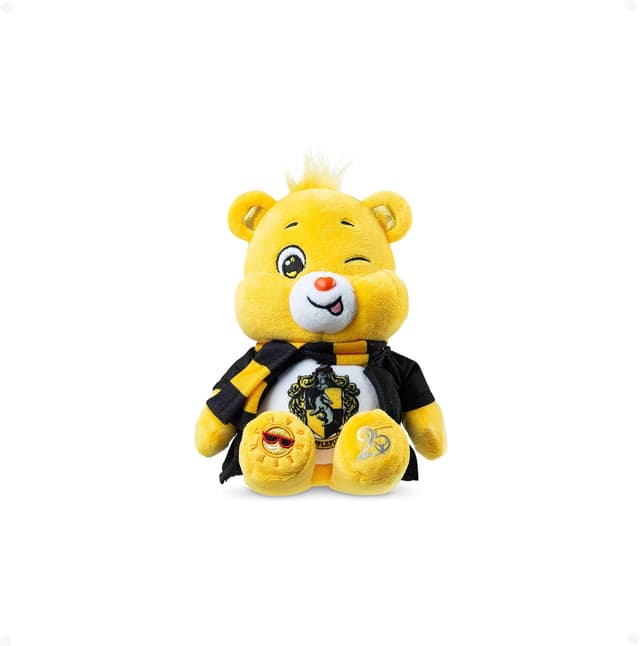 Detalle de Care Bears x Harry Potter Hufflepuff Funshine Bear 8-Inch Plush