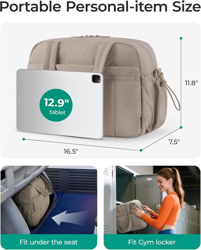 Thumbnail 1 de BAGSMART Gym Bag for Women Duffle Weekender