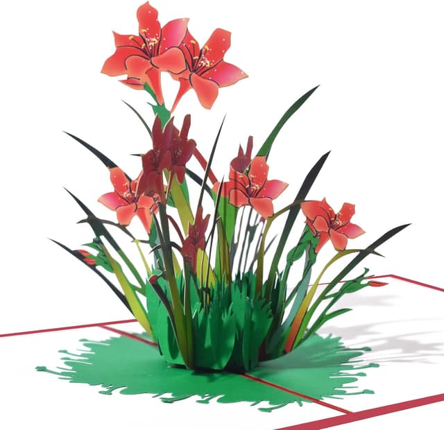 Detalle de DLYMXGC Daffodil pop up bouquet cards