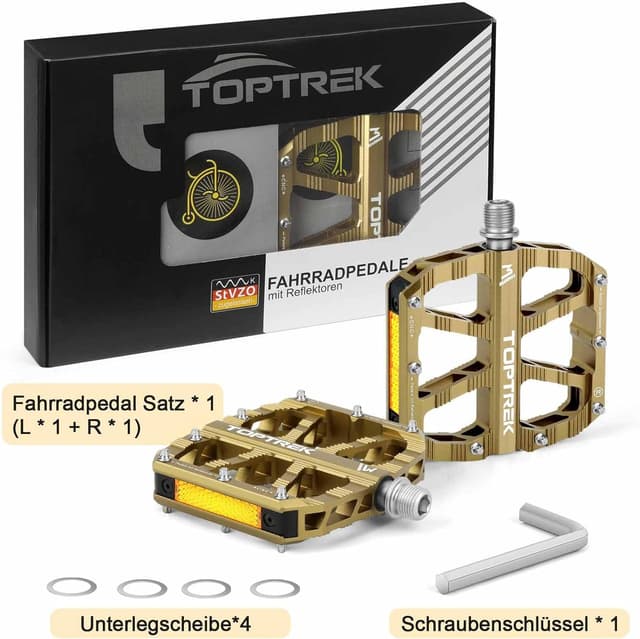 Thumbnail 6 de toptrek Fahrradpedale CNC Aluminium 200 g