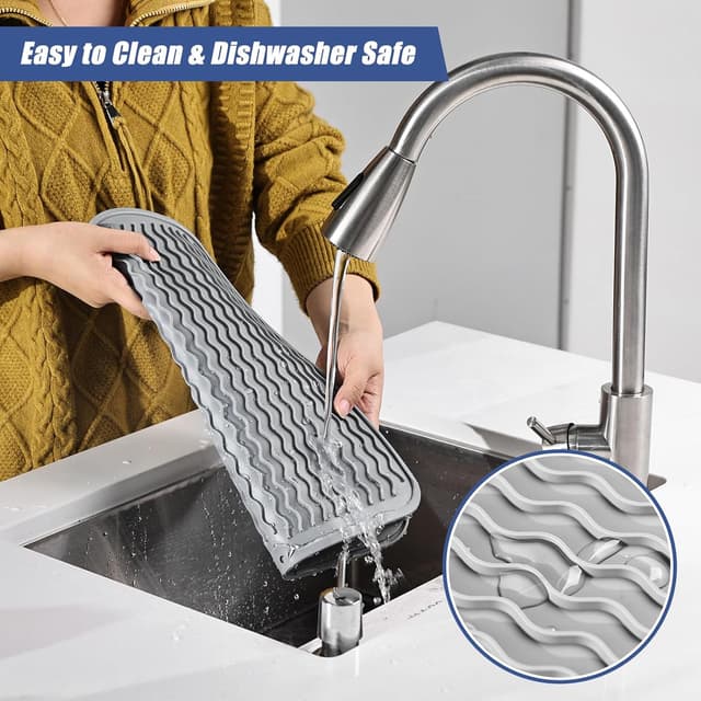 Thumbnail 6 de KitchenRaku Abtropfmatte 30x40 cm aus Silikon