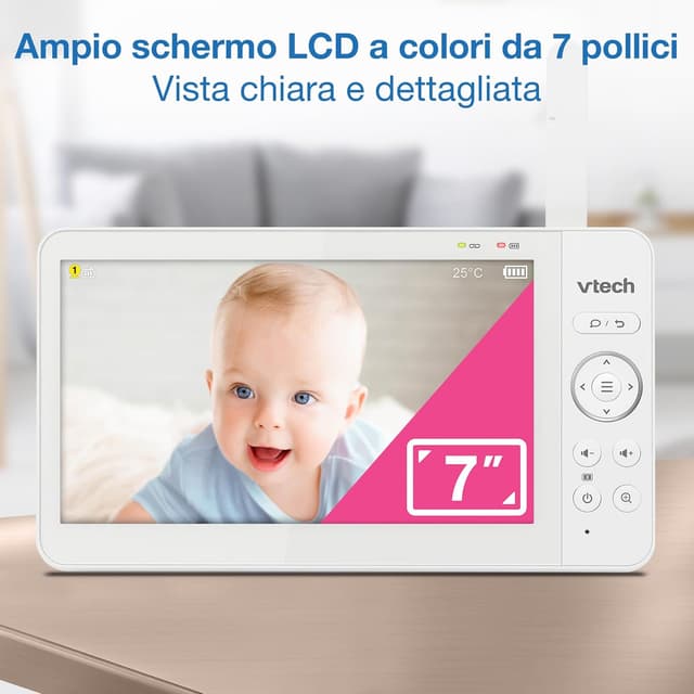 Thumbnail 2 de VTech 819 Max baby monitor 7"