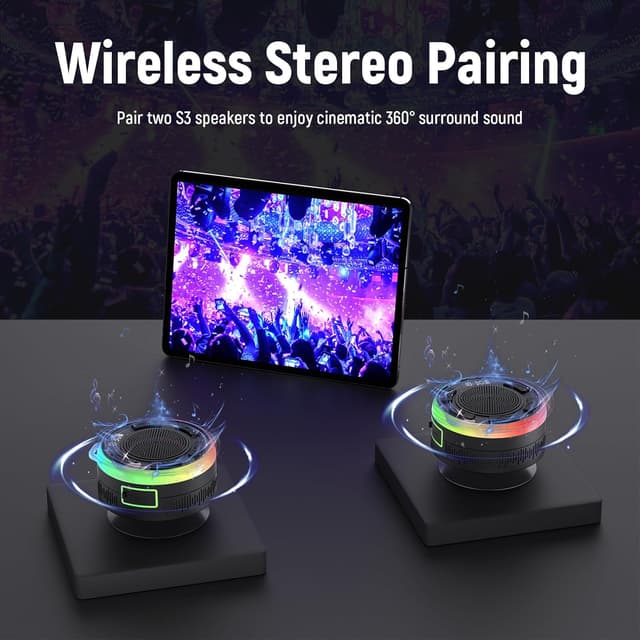 Thumbnail 5 de Bluetooth Shower Speaker 10H battery, IPX7