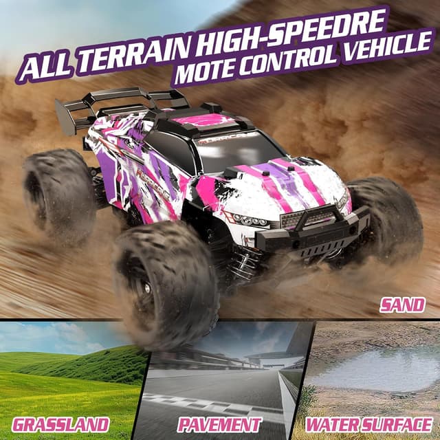 Detalle de Macchina telecomandata professionale RC 4WD 1:18 Ragazze 8–14 anni, fino a 40 km/h