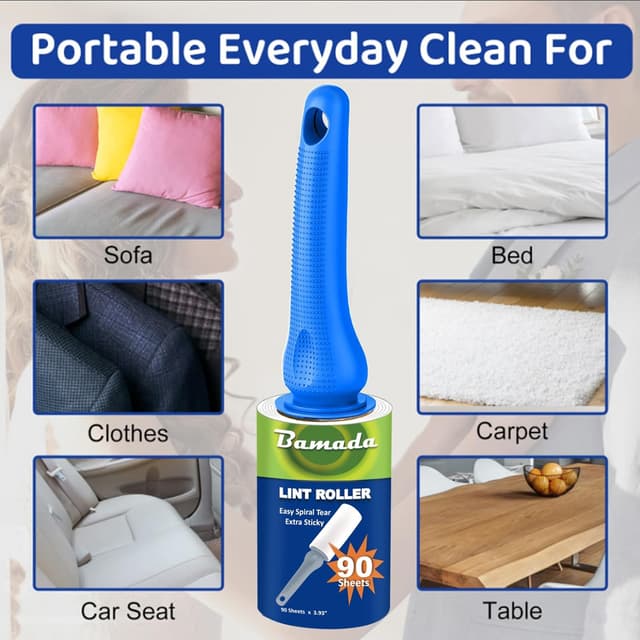 Thumbnail 6 de Fusselroller für Tierhaare 540 Blatt – Fusselrolle