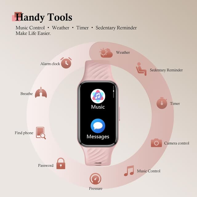 Thumbnail 6 de Smart Watch for Women 1.47-inch fitness watch