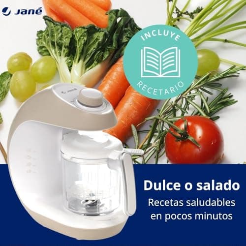 Detalle 2 de Jané Chefkiss Robot cocina 7 en 1 para bebés 👶