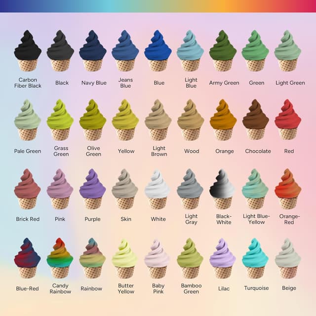 Thumbnail 6 de OVERTURE Matte PLA Filament 1kg