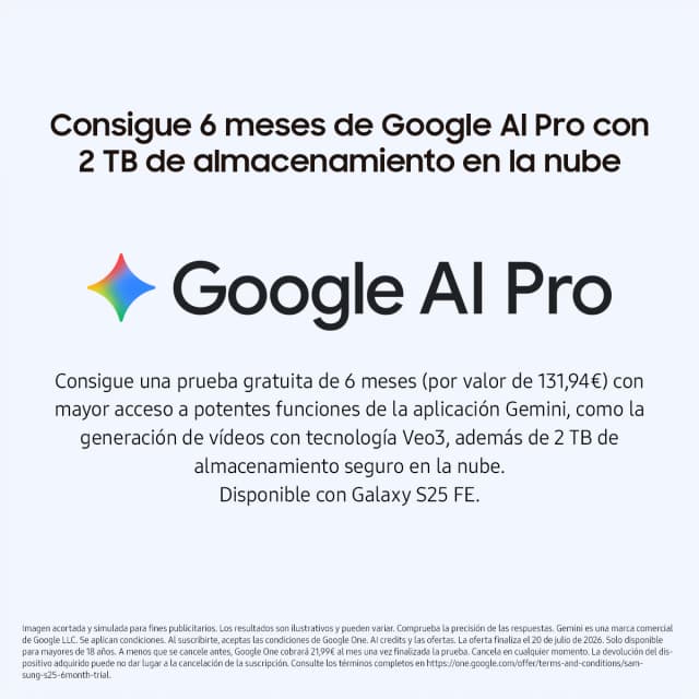 Thumbnail 2 de Samsung Galaxy S25 FE 256 GB