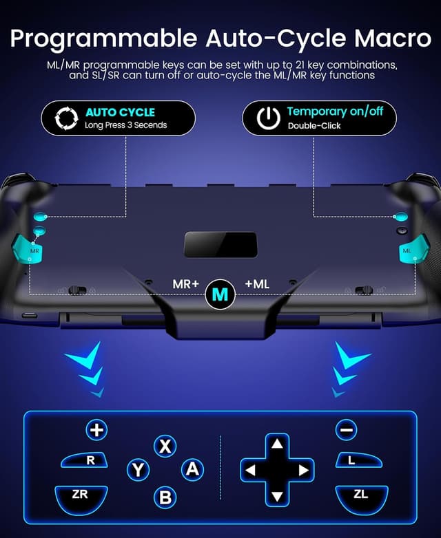 Thumbnail 4 de HASACOOL Switch 2 Controller 1000mAh