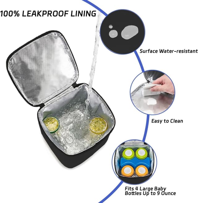 Thumbnail 5 de AIFUSI Double Layer Breastmilk Cooler Bag