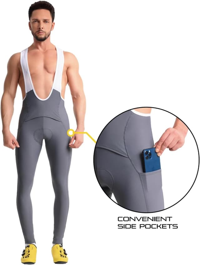 Thumbnail 3 de CEROTIPOLAR thermal fleece cycling bib tights