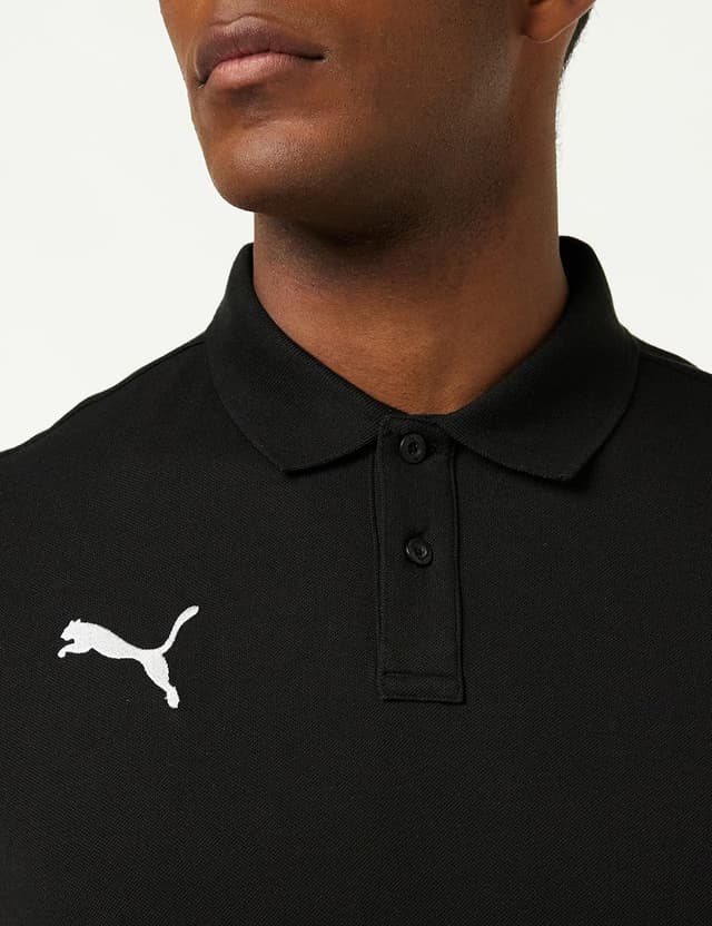 Detalle de PUMA Men ESS Piqué Polo Keeps You Dry Cell : polo en coton et élasthanne au quotidien