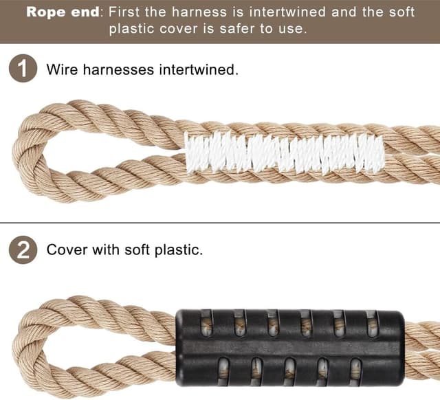 Thumbnail 4 de BeneLabel Schaukel Aufhängung Seil 150 cm