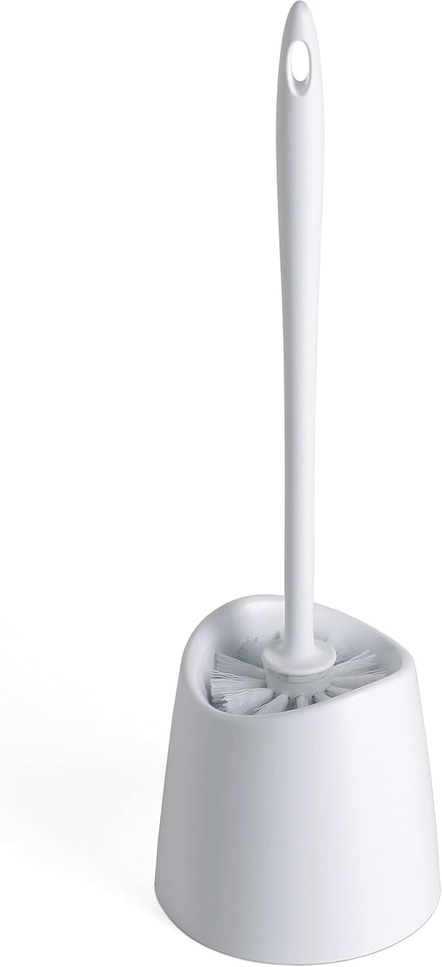 Detalle 2 de TATAY Brosse WC fixe et durable (support fermé) – design moderne, tête à vis