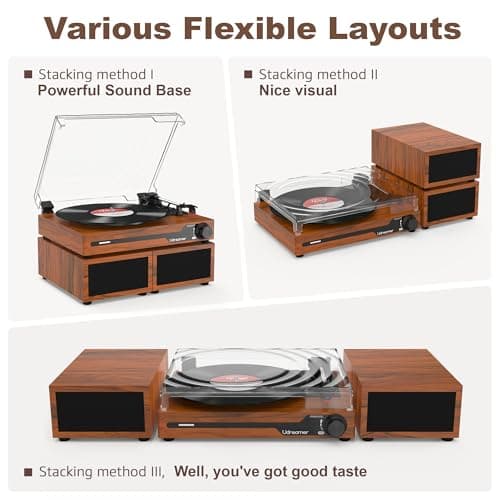 Thumbnail 6 de Udreamer Platine vinyle avec 2 haut-parleurs ⚙