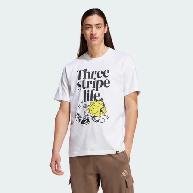 Detalle de Adidas Camiseta Positivity Graphic