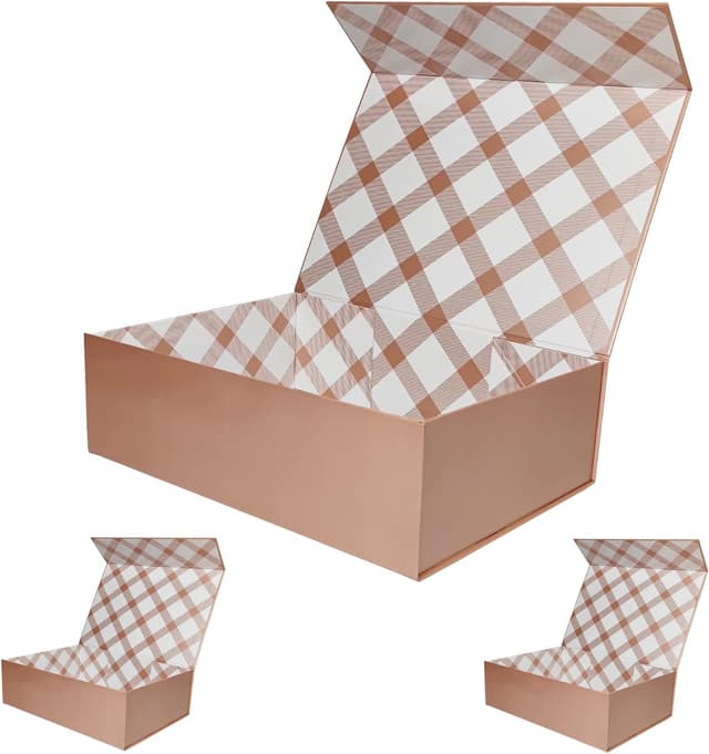 Thumbnail 6 de Tekhoho Rose Gold Large Gift Box 33.5x27x12.5 cm