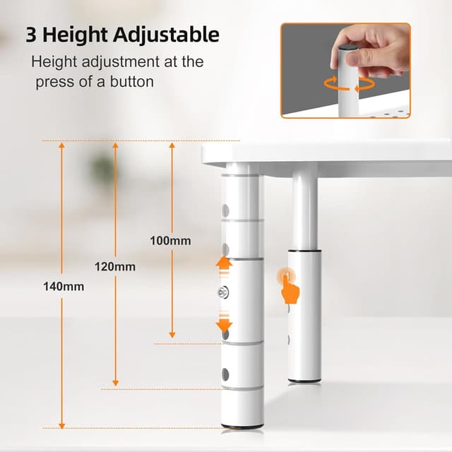 Thumbnail 4 de Bracwiser Elevador Monitor 370 x 235 mm