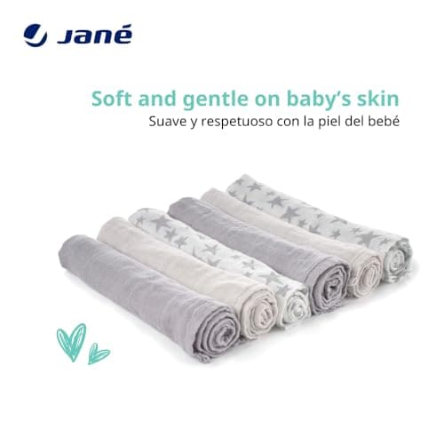 Thumbnail 2 de Jané Lot de 6 Mousselines Coton Bambou 35x35 cm ⚙