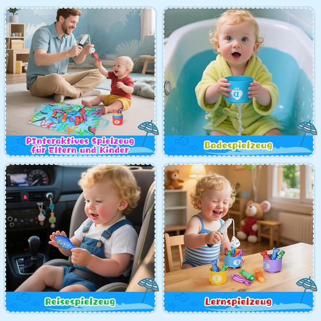 Thumbnail 6 de Montessori Angelspiel Set ab 1 Jahr