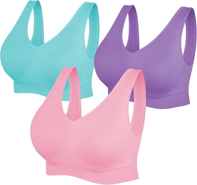 Detalle de Super Comfort Bra sports bra, removable pads