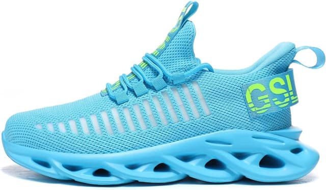 Detalle de GSLMOLN Womens Walking Shoes Mesh Non-Slip Gym & Casual Sneakers