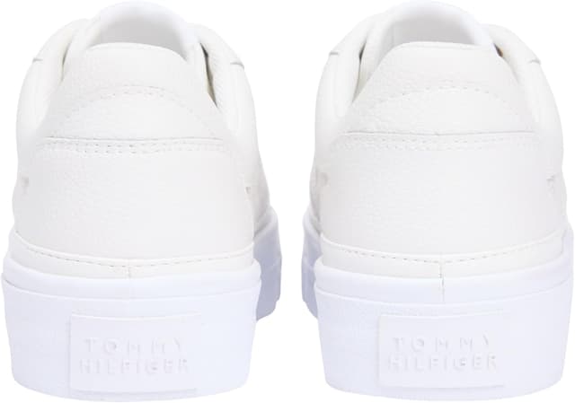 Detalle de Tommy Hilfiger women’s TH platform sneaker quilted low-top (FW0FW09265)