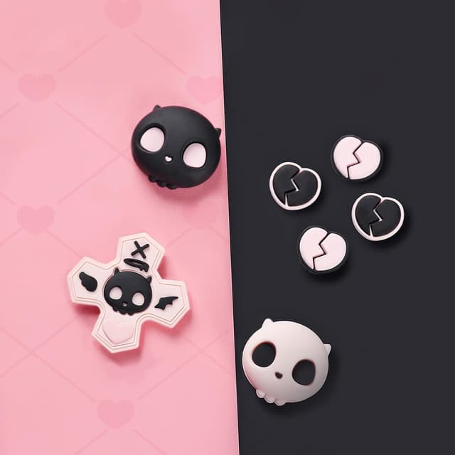 Detalle 2 de GeekShare Switch 2 thumb grips set