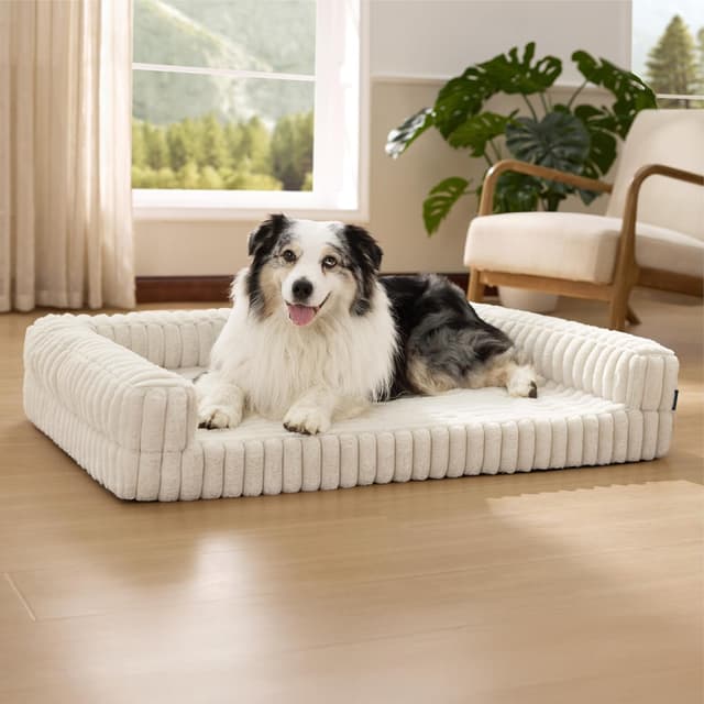 Detalle de Bedsure Orthopedic Dog Bed 106x76x18cm
