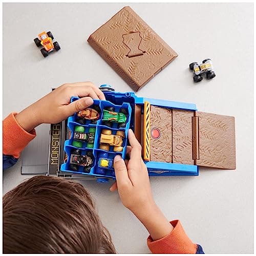 Thumbnail 9 de MONSTER JAM Mini Freestyle Flip Arena 🚗 - Diversión para Niños