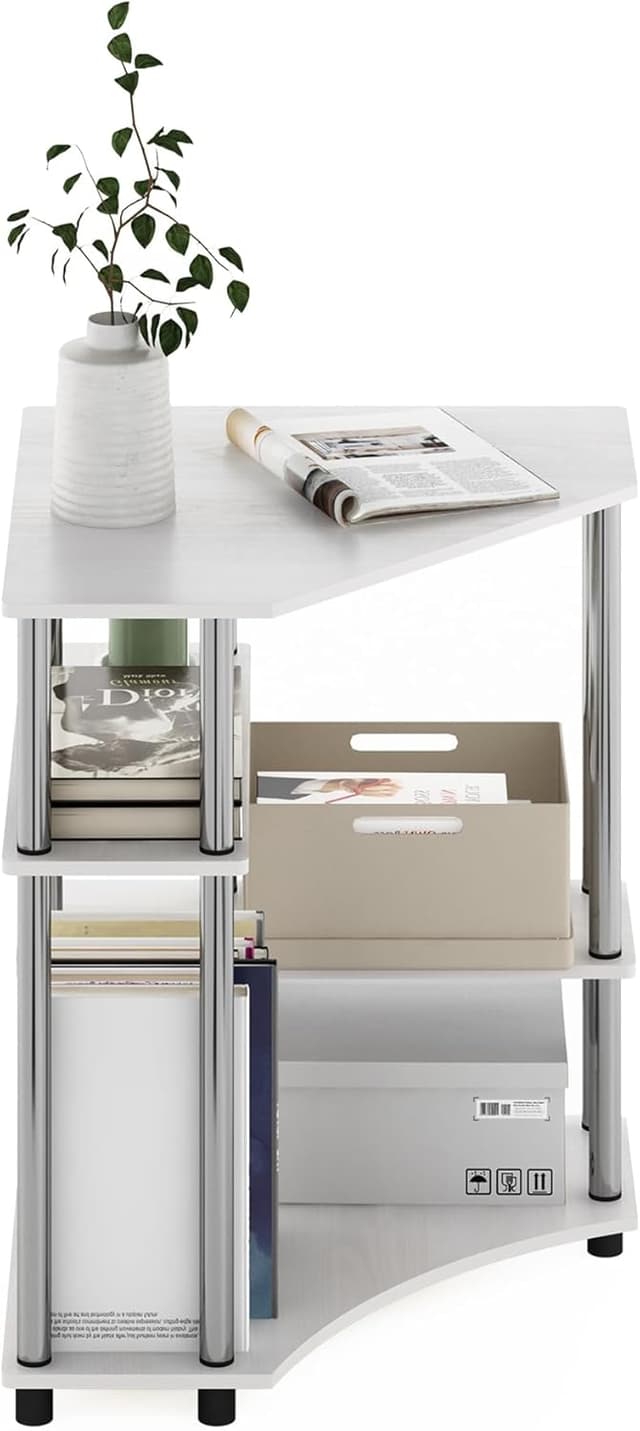 Detalle 2 de Furinno Turn-N-Tube scrivania angolare 79 cm