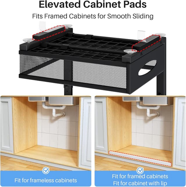 Detalle de Under Sink Organizer 2 Pack 2 Tier
