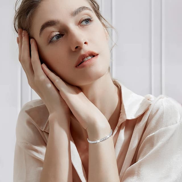 Thumbnail 3 de J.Fée Bracciale tennis Argento 925 57 CZ