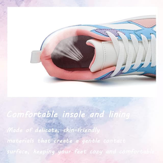 Detalle 2 de VLOOKST Women Retro Gum Sole Trainers