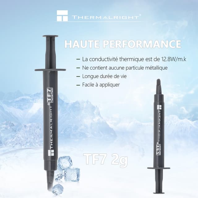 Detalle 2 de TR TF7 Pasta Termica ad Alte Prestazioni 12,8 W/mK con spatola di applicazione