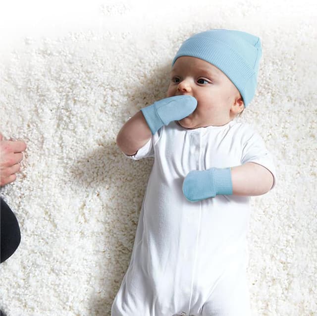 Detalle 2 de Neugeborenen Mützen Set 0-3 Monate