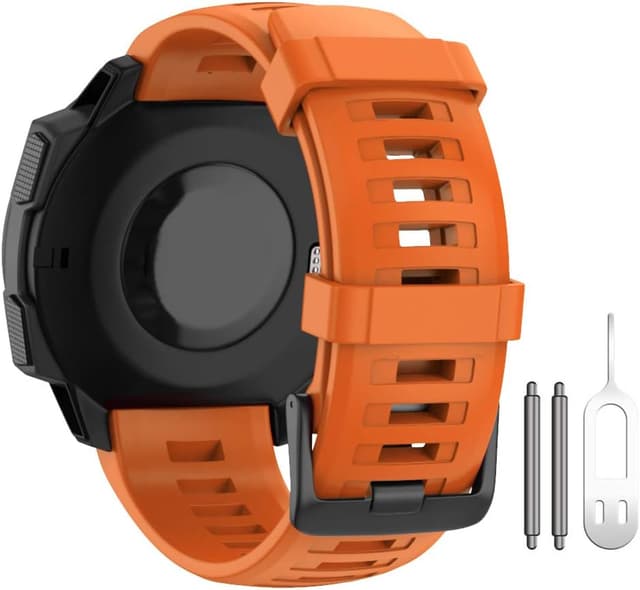Detalle de Cinturino in silicone compatibile con Garmin Instinct (20/22/26 mm) per Instinct E45/E40 e Instinct 3