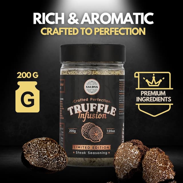 Detalle 2 de Saldva Premium Truffle Steak Rub 200 g