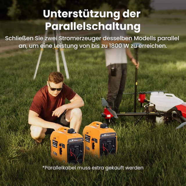 Thumbnail 5 de maXpeedingrods Inverter 3500W Stromerzeuger für Camping ⛺