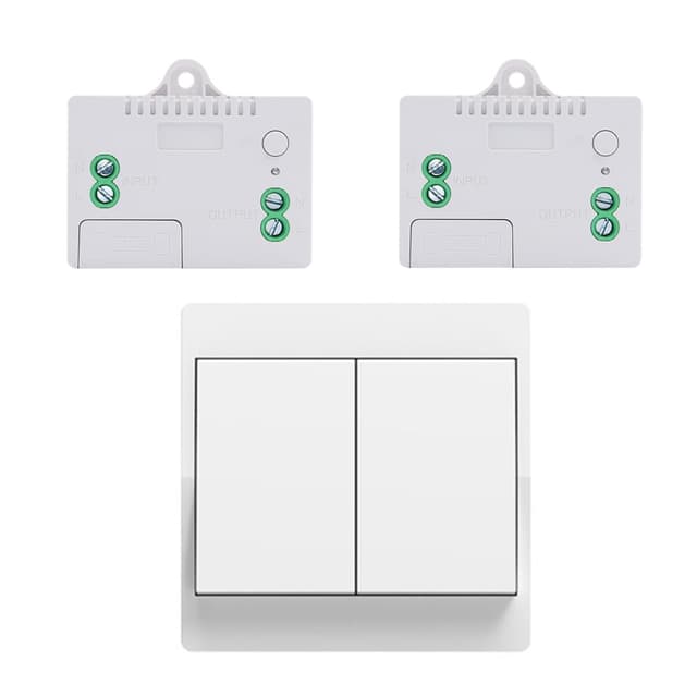 Detalle de Cerhot Doppel-Funkschalter 230 V Set