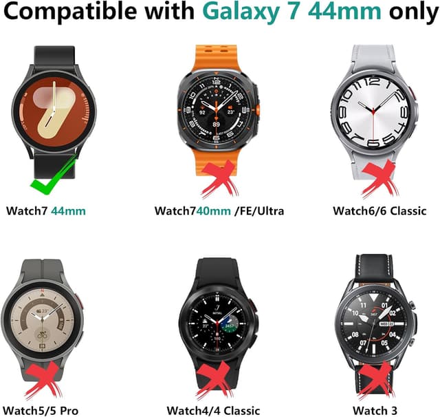 Detalle 2 de Bigqin Samsung Galaxy Watch7 44mm protective case
