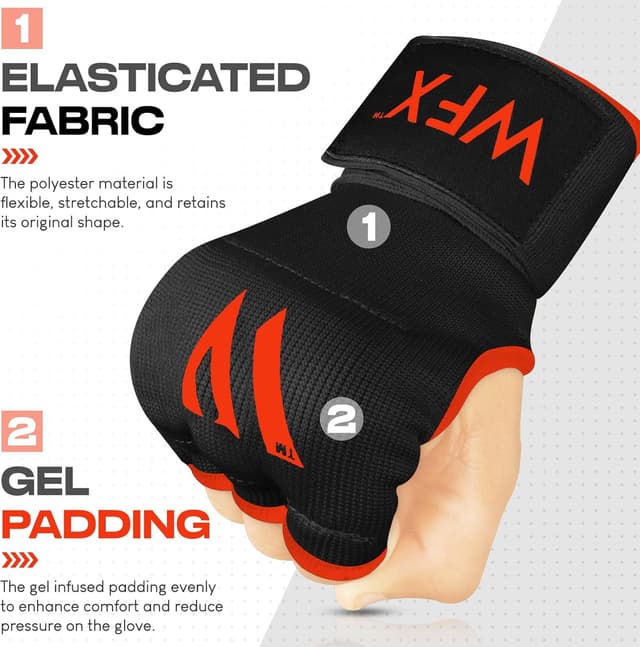 Detalle de WFX Kids Junior Hand Wrap Gloves