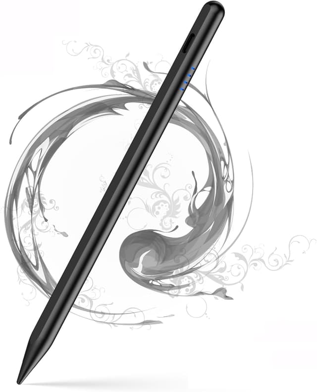 Detalle de Stylus Pen für Touchscreens – magnetischer, wiederaufladbarer Android-Tabletstift (schwarz)