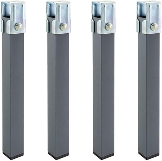 Detalle de Homey - Patas cuadradas con abrazadera para somier 30x30mm