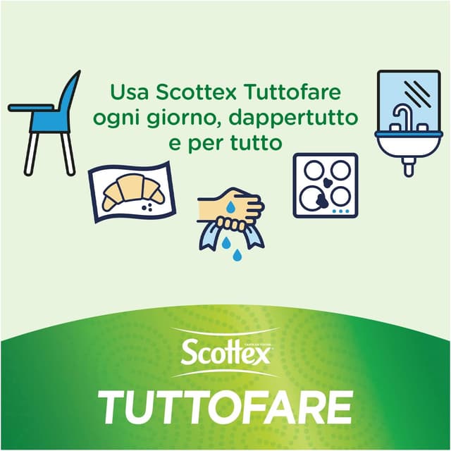 Thumbnail 5 de Scottex Tutto Fare carta da cucina 6 rotoli 🧻