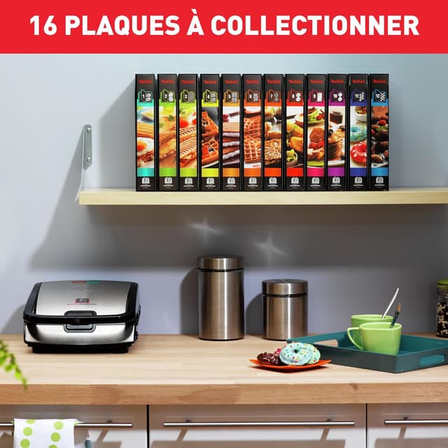 Thumbnail 2 de Tefal Snack Collection Gaufrier 4 coffrets