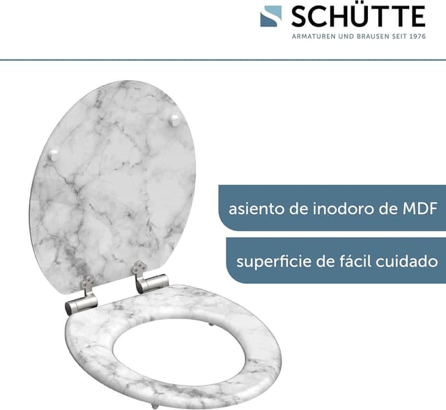 Thumbnail 4 de SCHÜTTE MARMOR STONE Asiento de inodoro con cierre suave