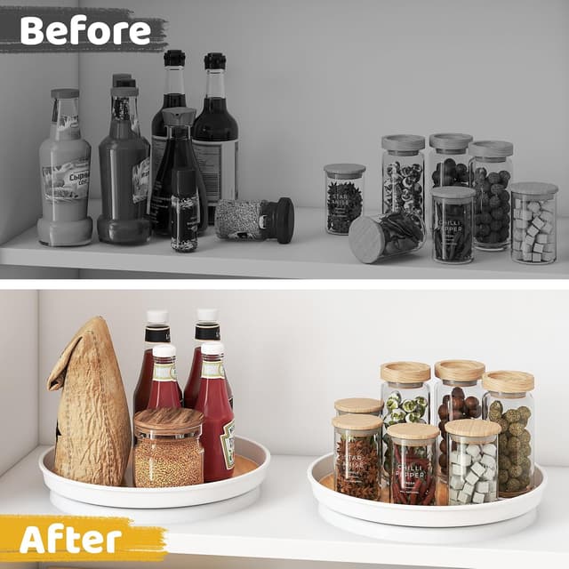 Thumbnail 4 de LAMU 2 Pack 10 inch Lazy Susan Organizer 🍽